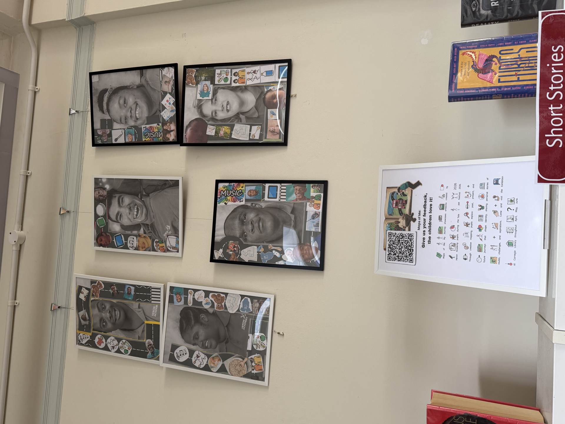 Exhibition at Carnegie Library