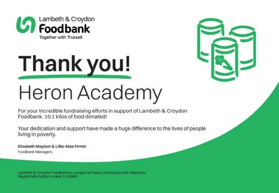Lambeth and Croydon Foodbank